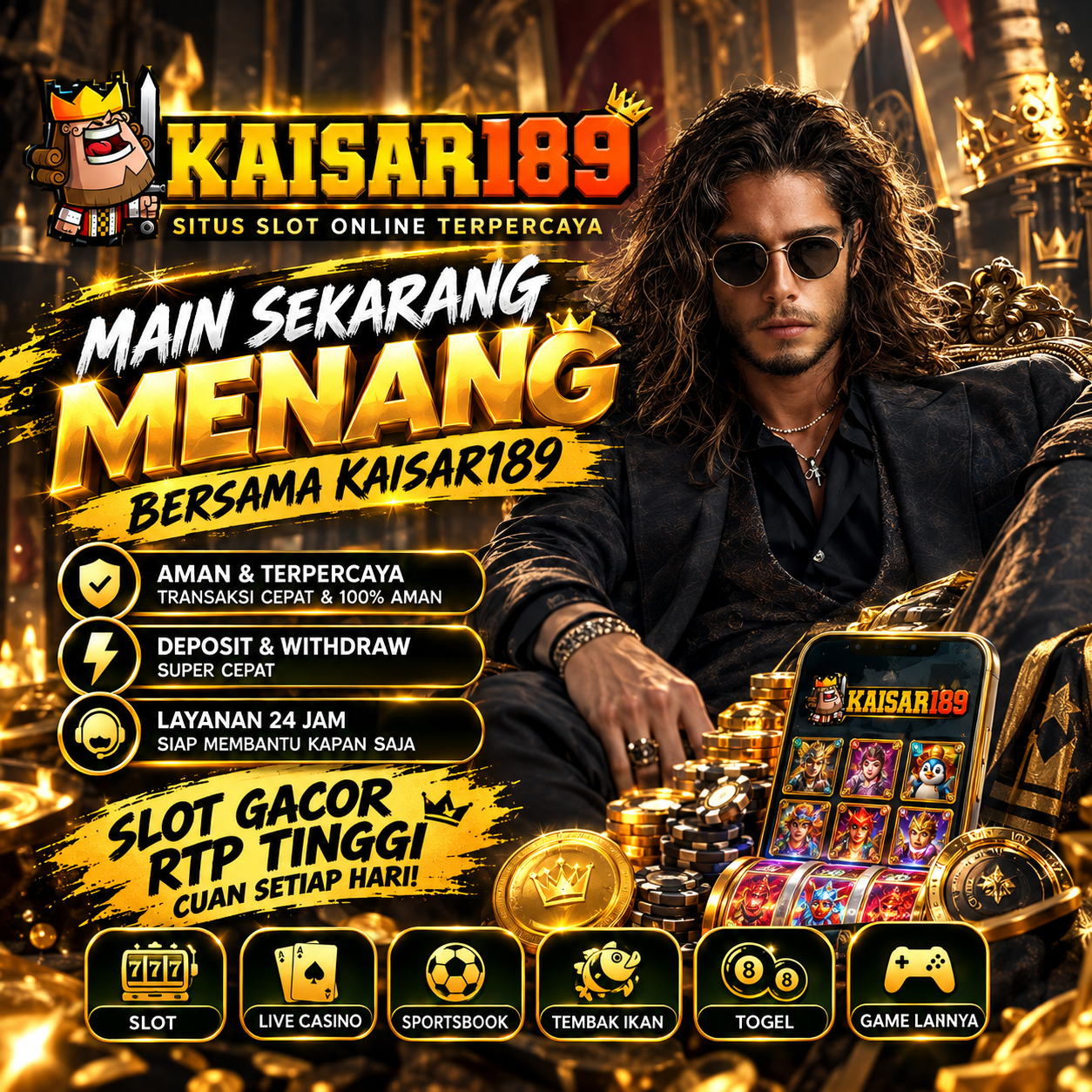 KAISAR189: Menggapai Mimpi Kejayaan Bersama Sang Kaisar Penguasa Tahta